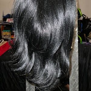 Beyond brand lace front  Remy fiber wig Talia